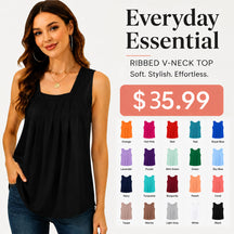 LunaFit – Lightweight Sleeveless Summer Tank Top