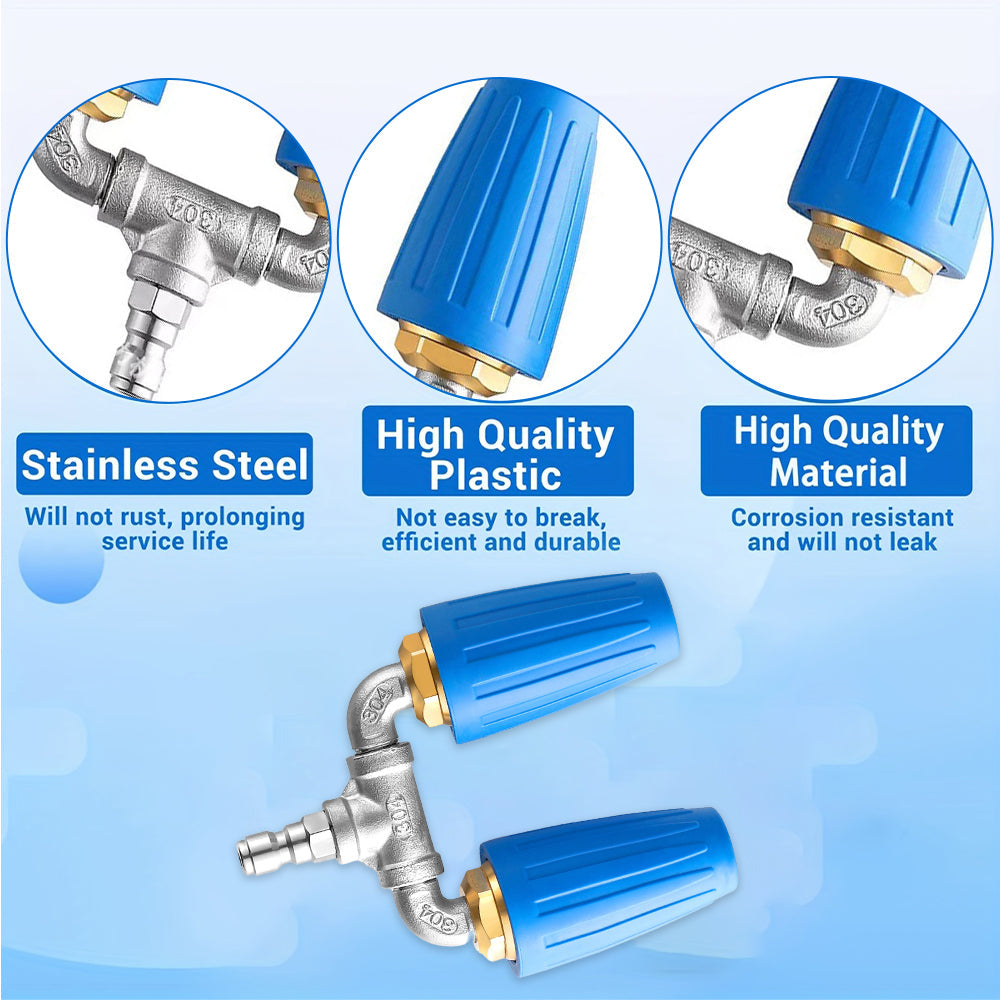 PowerSpin – High Pressure Dual Turbo Washer Nozzle