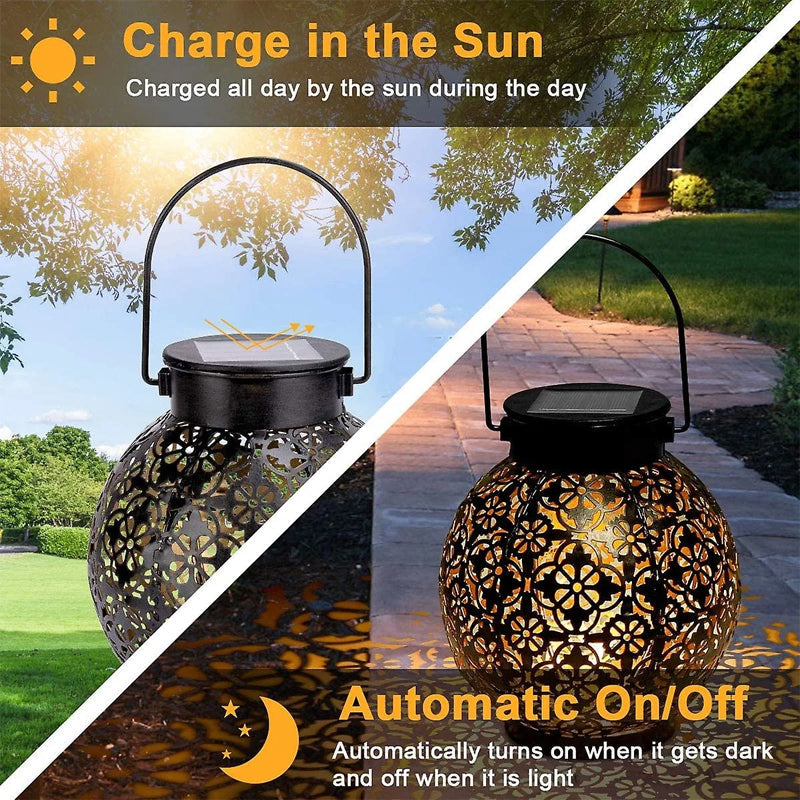GlowBloom – Outdoor Solar Lantern