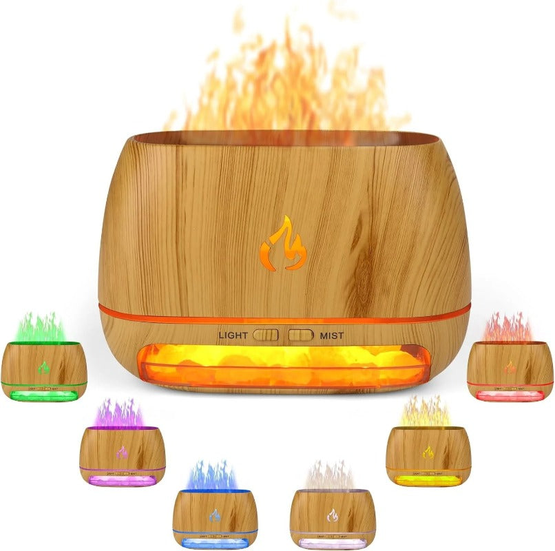 SaltAura – 3-in-1 Himalayan Salt Rock Scent Diffuser