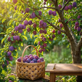 PureHarvest – Heirloom Non-GMO Grafted Plum Tree Sapling