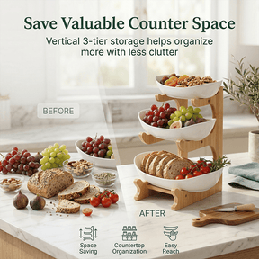 OrganiMax – 3 Tier Kitchen Counter Organizer