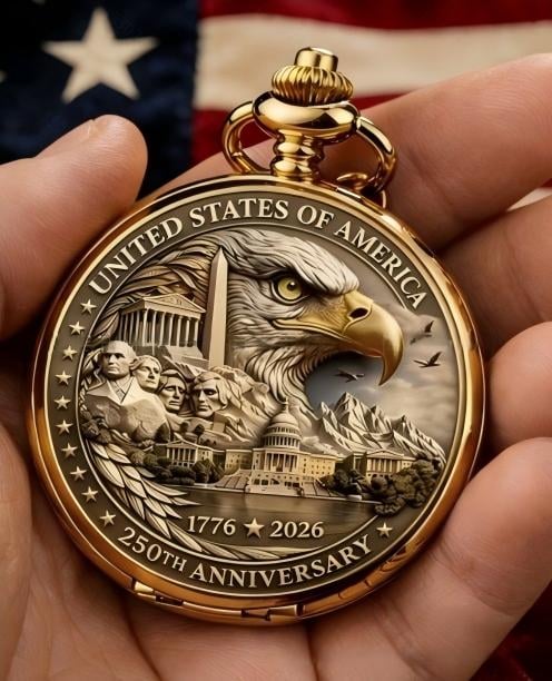 LibertyChrono – USA 250th Pocket Watch