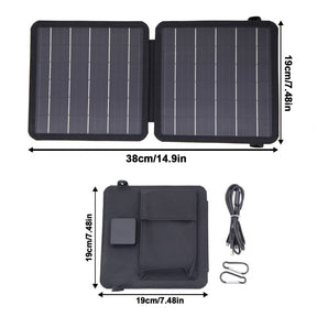 EcoSun – Solar Powered Folding Travel Bag
