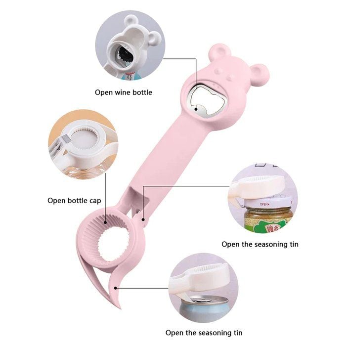 TwistMate – Multi-Function 4-in-1 Bottle & Jar Opener