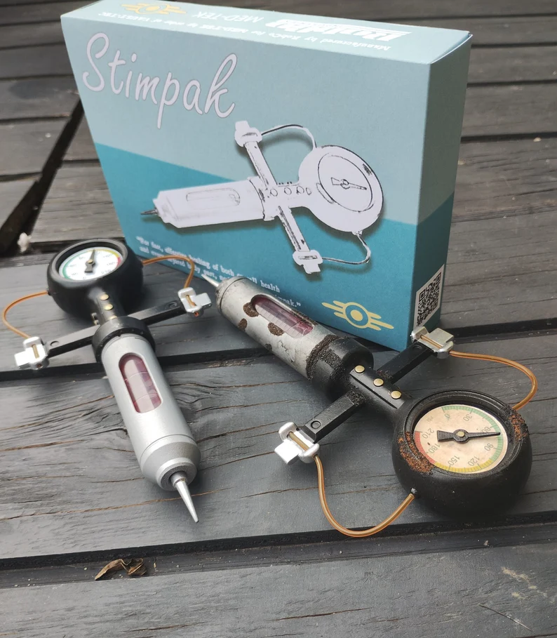 VaultAid – Stimpak Fallout Collectible