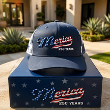 MericaForge – Merica 250 Years Embroidered Trucker Hat