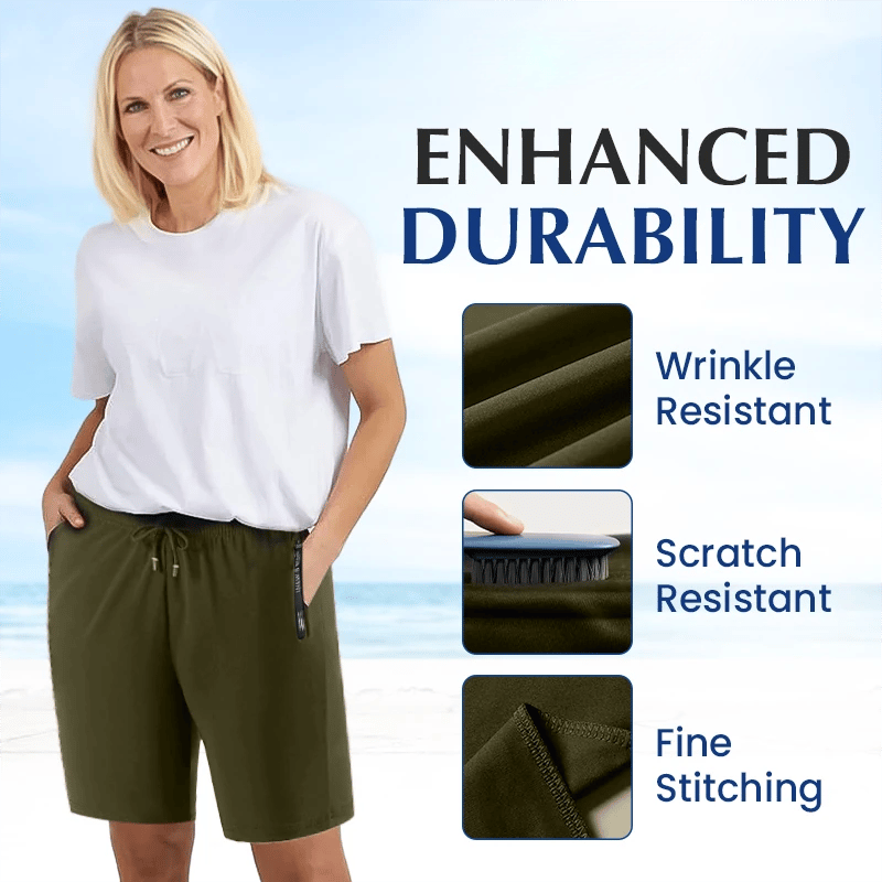 CoolStride – Breathable Ice Silk Stretch Shorts