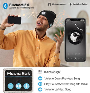 SmartWarm – Unisex Bluetooth Beanie