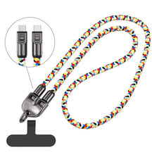 SwiftTether – Fast Charge Data Cable with Phone Lanyard Design