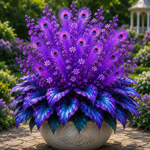 FlameFeather – Peacock Hosta Bulbs