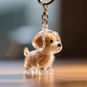 ForeverPaw – Pet Hair Memorial Keepsake Keychain
