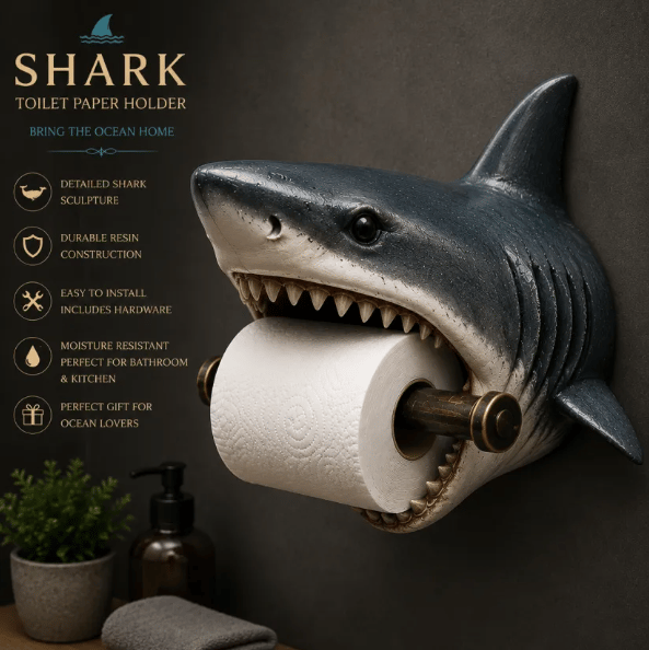 Ocean Guardians – Toilet Paper Holder Series