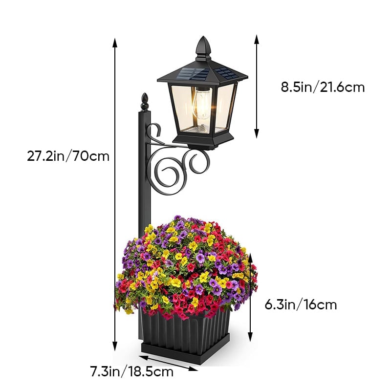 VistaPoint – Dual-Purpose Solar Lamp Post