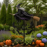 WitchWhirl – Enchanted Halloween Garden Wind Spinner