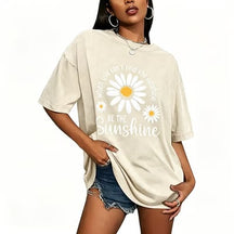 CottonGlow – Breathable Loose Fit Summer Tee for Women