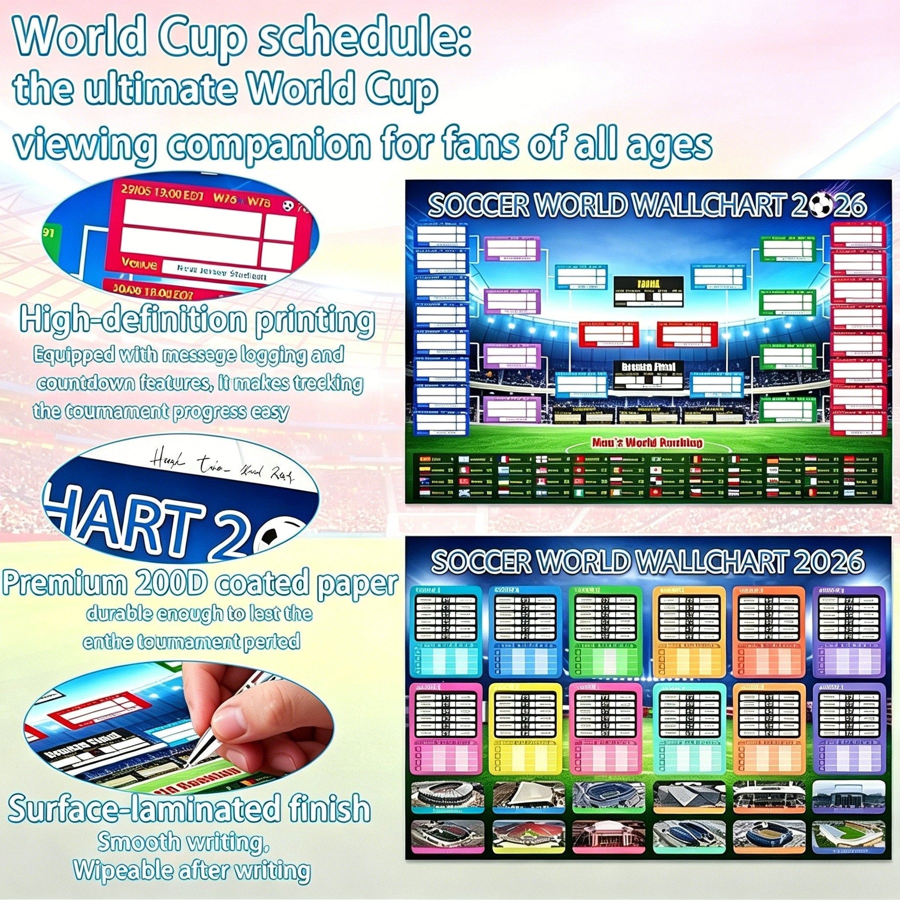 GoalWall – 2026 World Cup Poster Set
