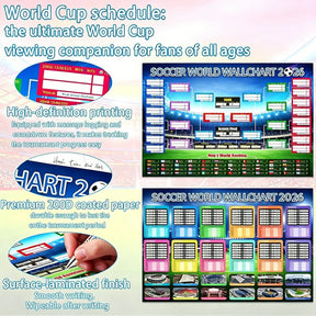 GoalWall – 2026 World Cup Poster Set
