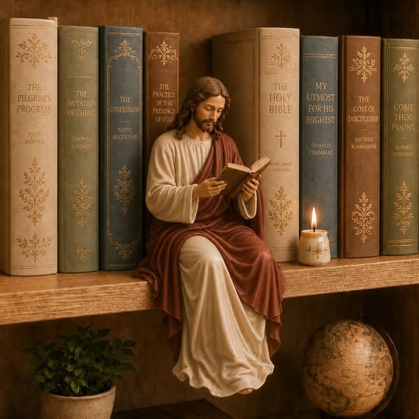 ScriptureRest - Jesus Reading Décor