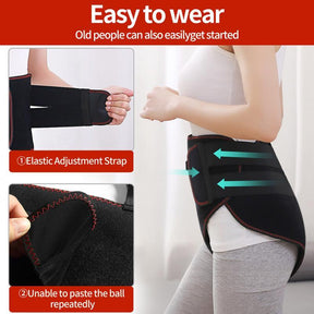 HeatRelief Pro - Vibration & Herbal Heating Pad for Period Cramps