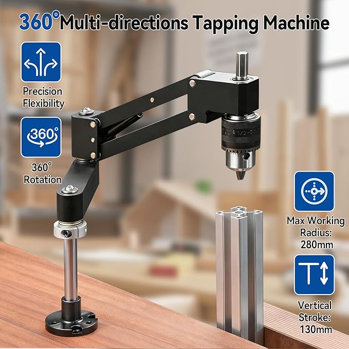TapXpress – Light Duty Electric Drill Tapping Stand