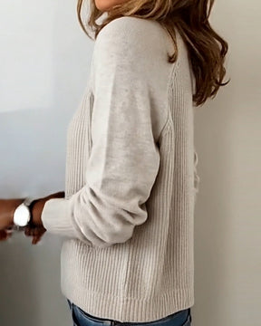 RaglaMode – Stylish Button Sleeve Pullover