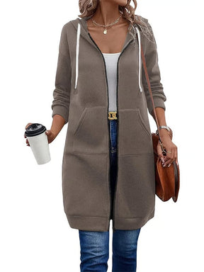 AuraWear – Comfortable Women’s Casual Polyester Hoodie