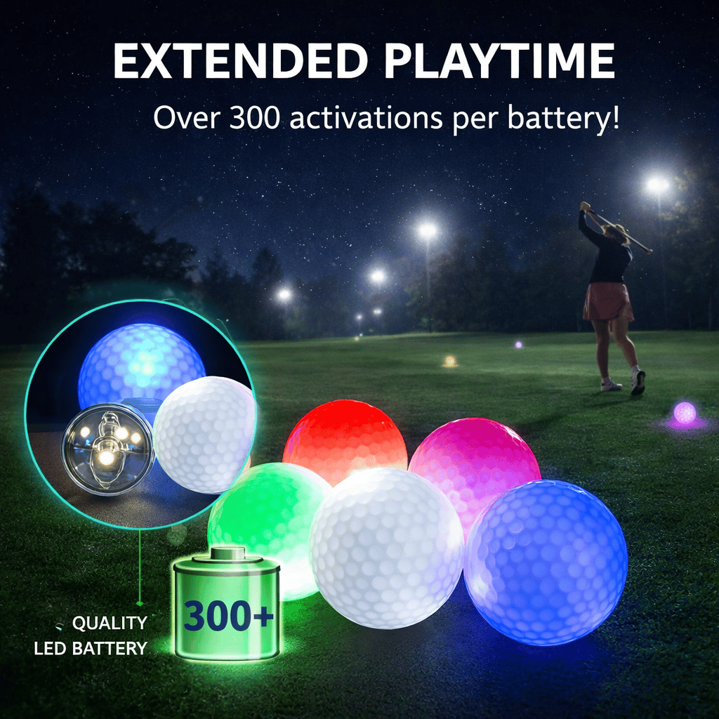 GlowDrive – LED Impact Golf Balls