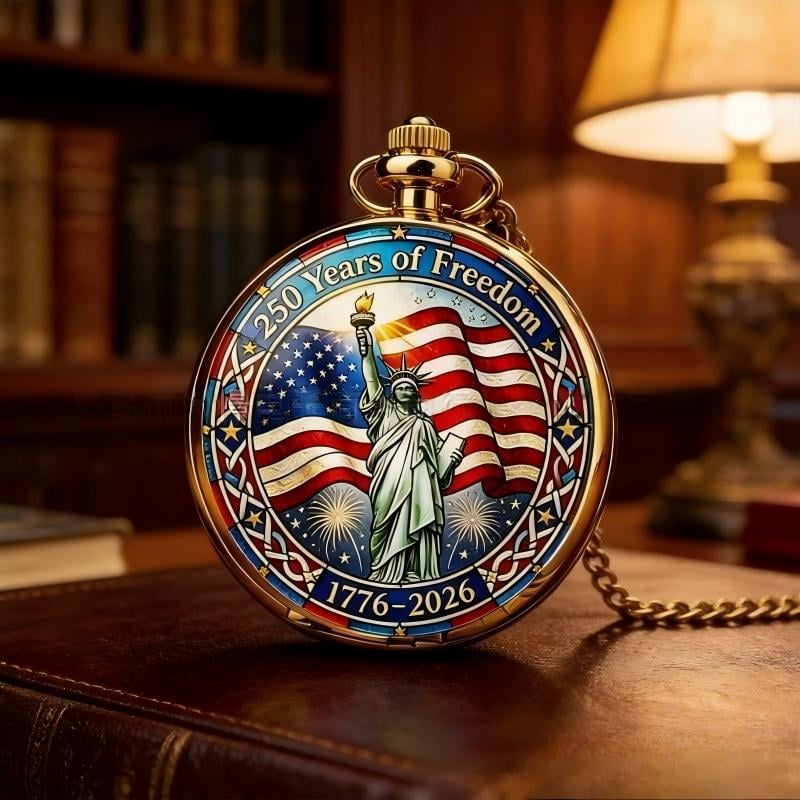 LibertyChrono – USA 250th Pocket Watch