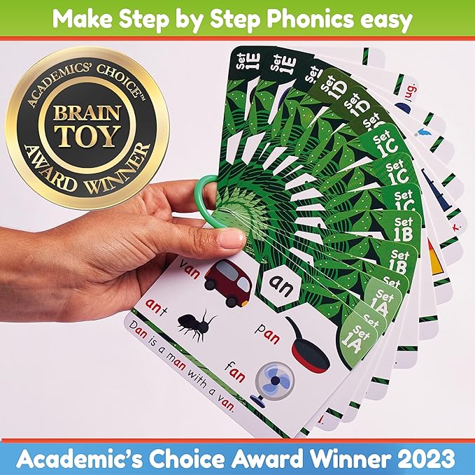 SoundSteps – Progressive Reading Cards Set