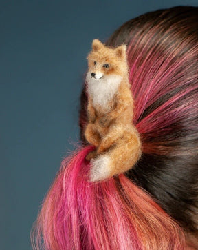 ForestWhim – Needle Felt Animal Hair Accessory