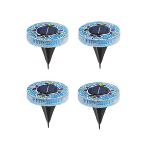 NightMosaic – Waterproof Solar Pathway Lights