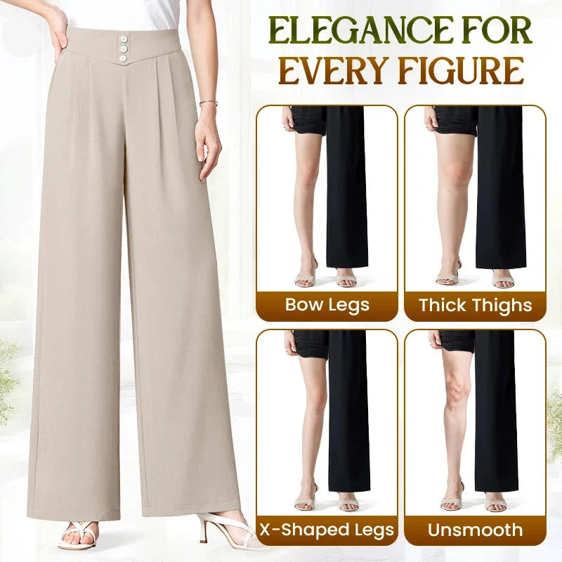 SoftStride – Elegant Wide-Leg Pants