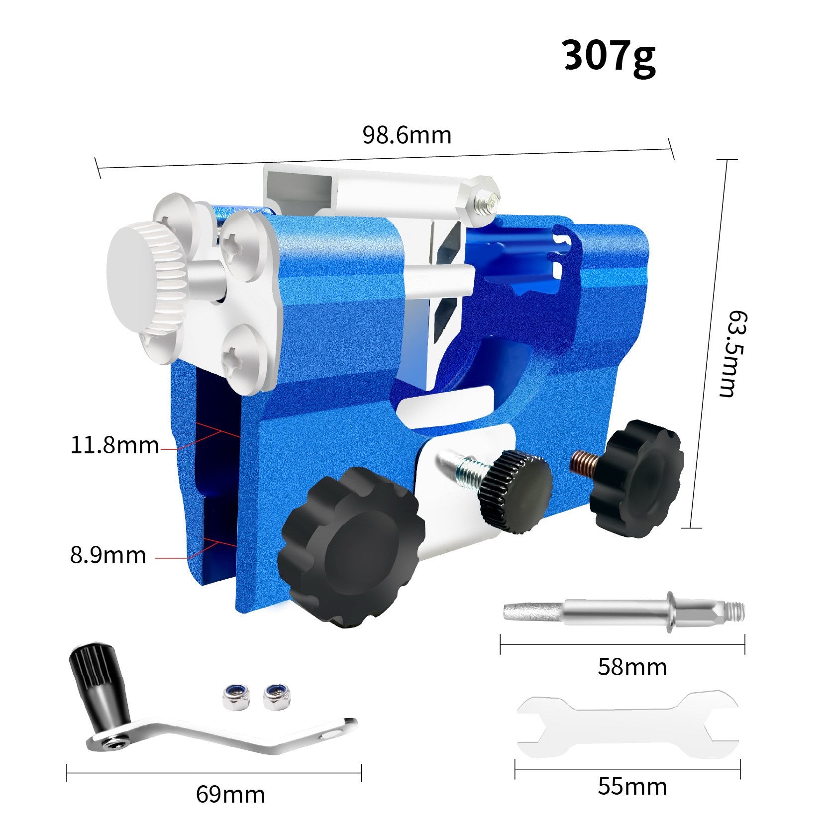 AuraSharp – Multipurpose Portable Chainsaw Blade Sharpener
