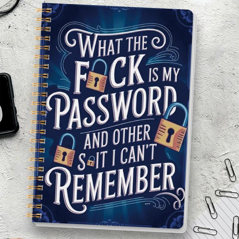 KeyMemo – Humorous Password Keeper Book