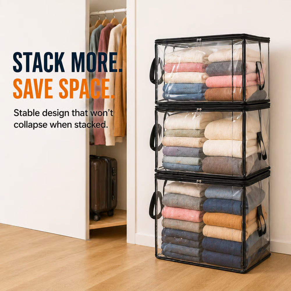 MegaPackPro – Large Heavy Duty Clear Storage Bag