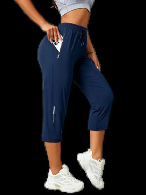 UrbanFlex – Lightweight Women Drawstring Summer Capris