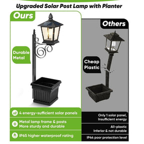 VistaPoint – Dual-Purpose Solar Lamp Post