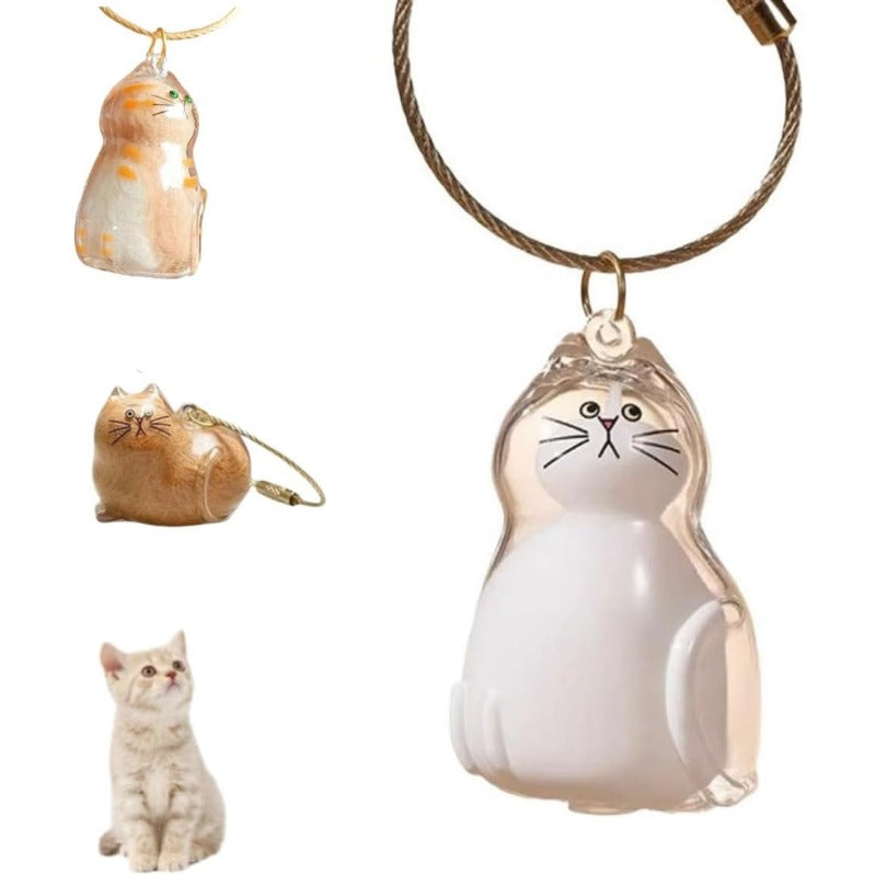 PawMemory – Cat Memorial Keychain Set
