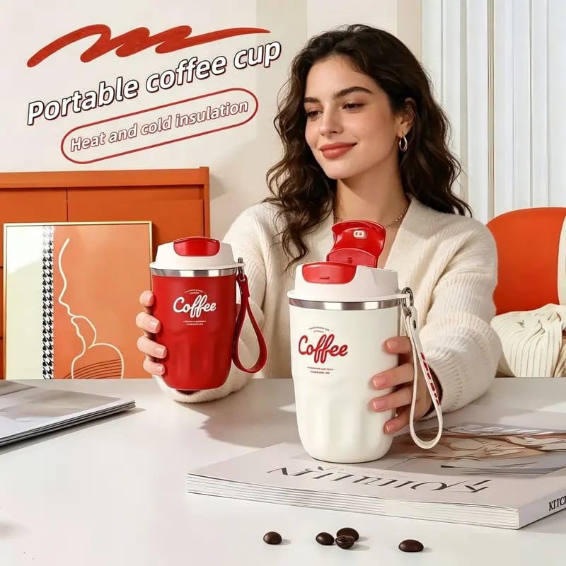 SipGuard – Portable Temperature Lock Coffee Flask