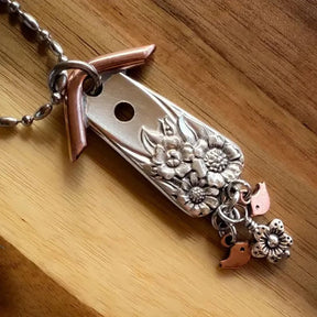 WhimsyPerch - Handcrafted Birdhouse Pendant