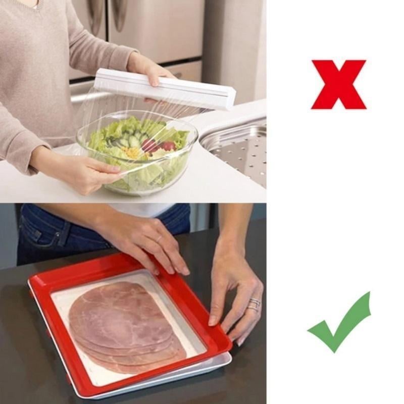PureLock – Reusable Freshness Food Preserving Tray