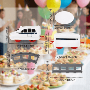 FunRail – Rotating Food Train Serving Set