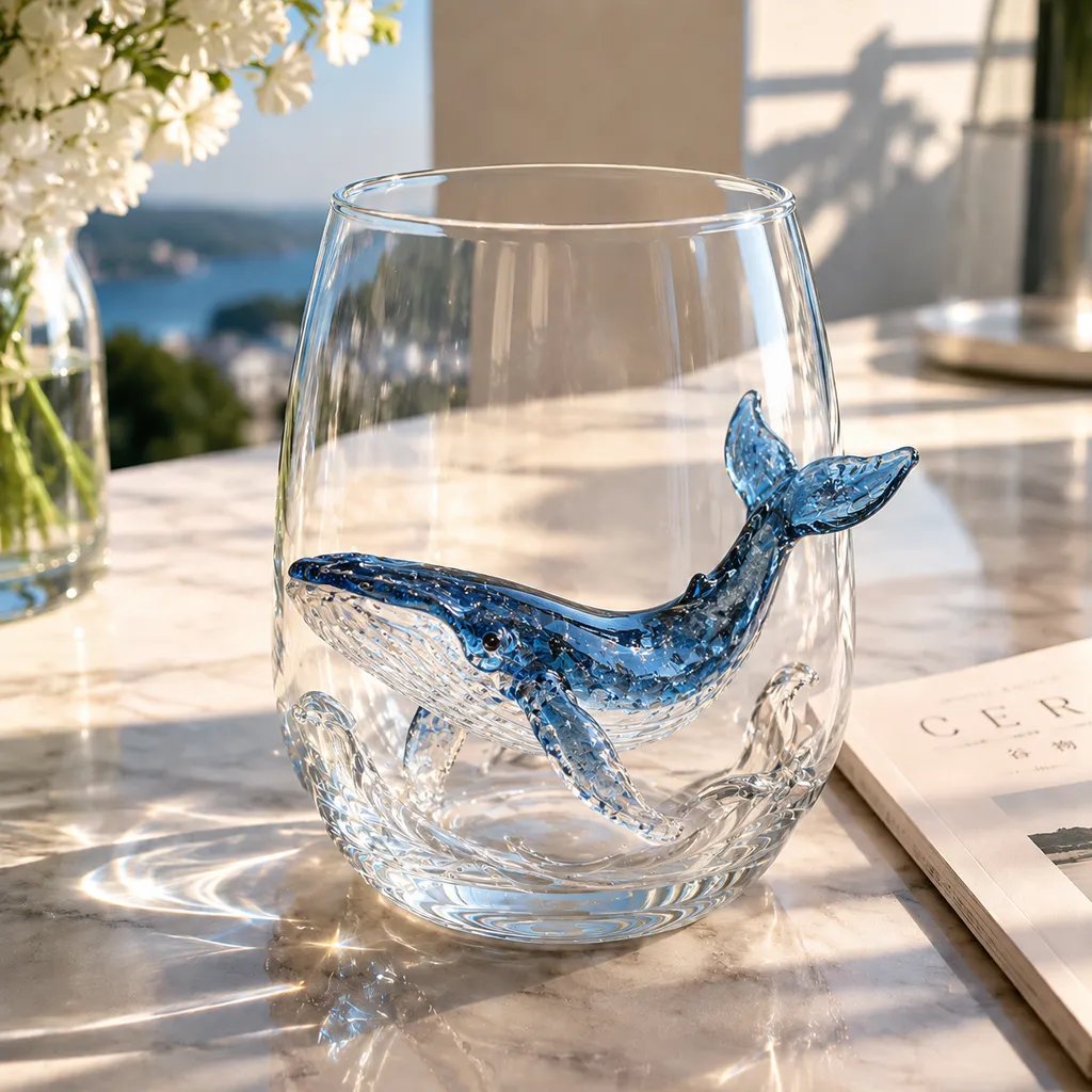 Poseidon's Pour – Artisan Ocean Glass