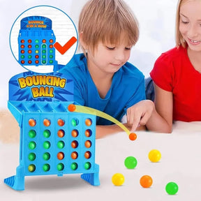 QuickBounce | 4-in-a-Row Skill Challenge Game