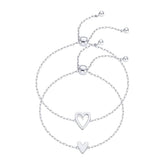 ForeverTies – Adjustable Duo Friendship Bracelet Set