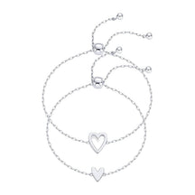 ForeverTies – Adjustable Duo Friendship Bracelet Set