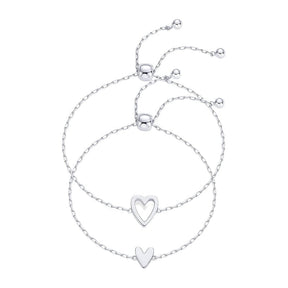 ForeverTies – Adjustable Duo Friendship Bracelet Set
