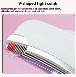 SheddyFix – V-Tooth Pet Deshedding Comb