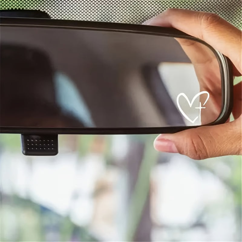 BlessedRide – Faith-Based Rearview Mirror Decal